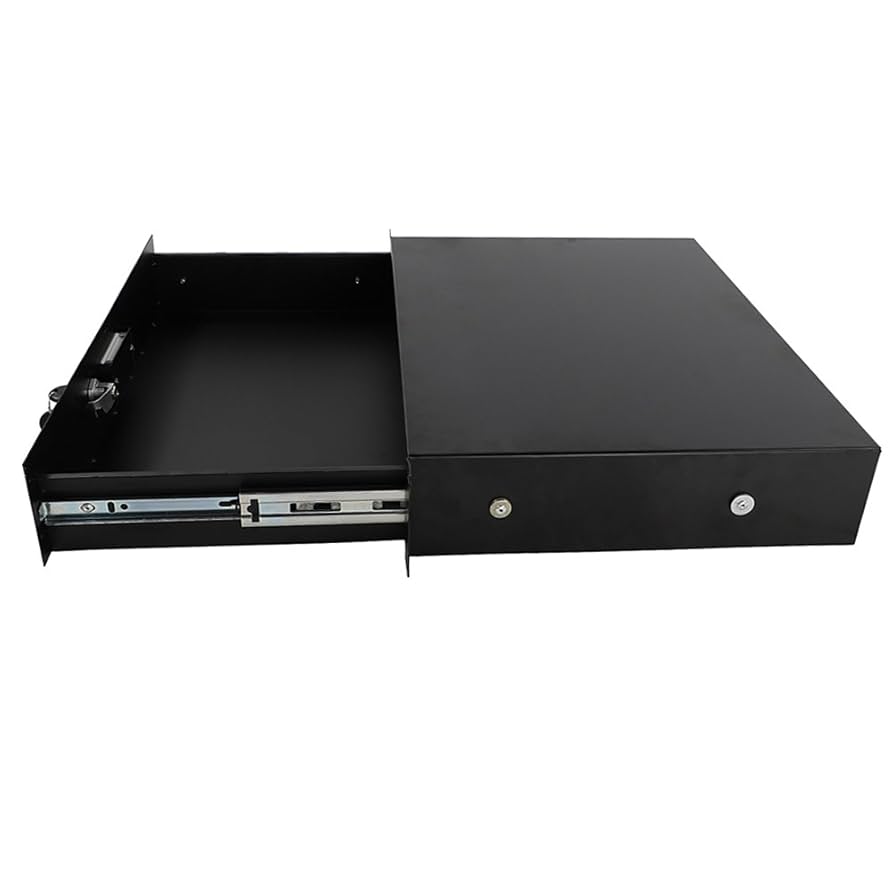 2U ラック Amazon.com: Ktaxon 2U Rack Mount Drawer for 19 Inch AV